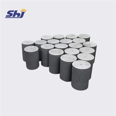 Формовані під тиском графітові стрижні з високою насипною щільністю та низьким вмістом золи